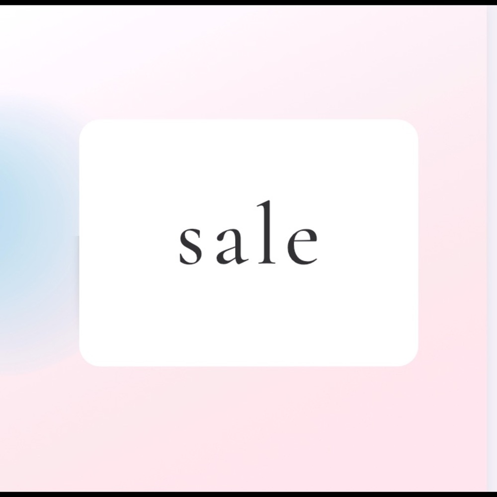 Friday Sale